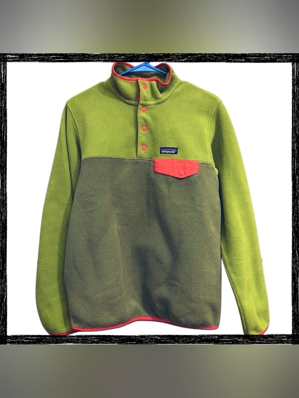 Patagonia Women's Lightweight Synchilla Snap-T Pullover Fleece - Spanish Moss S